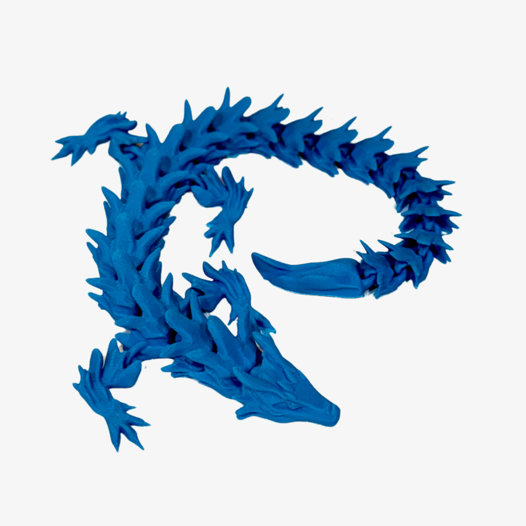 Pacific Blue Articulated Dragon – Cool, Calm, and Ready for Adventure
