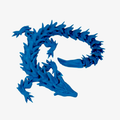 Pacific Blue Articulated Dragon – Cool, Calm, and Ready for Adventure