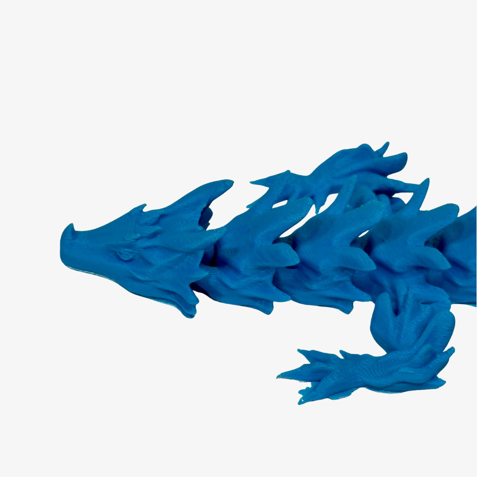 Pacific Blue Articulated Dragon – Cool, Calm, and Ready for Adventure