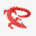 Candy Pink Articulated Dragon – Bright, Fun, and Full of Personality